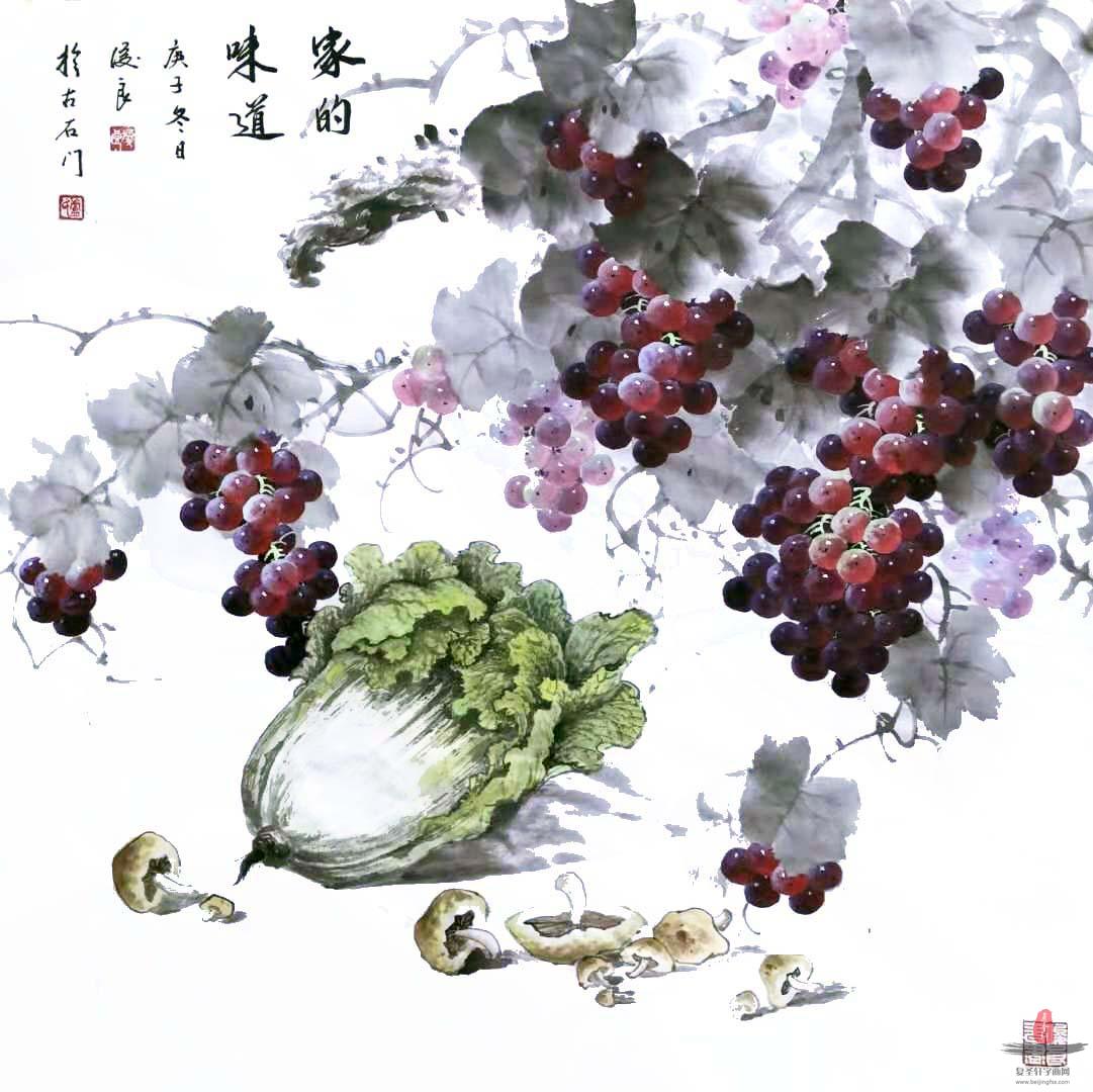 卢俊良花鸟 《家的味道》